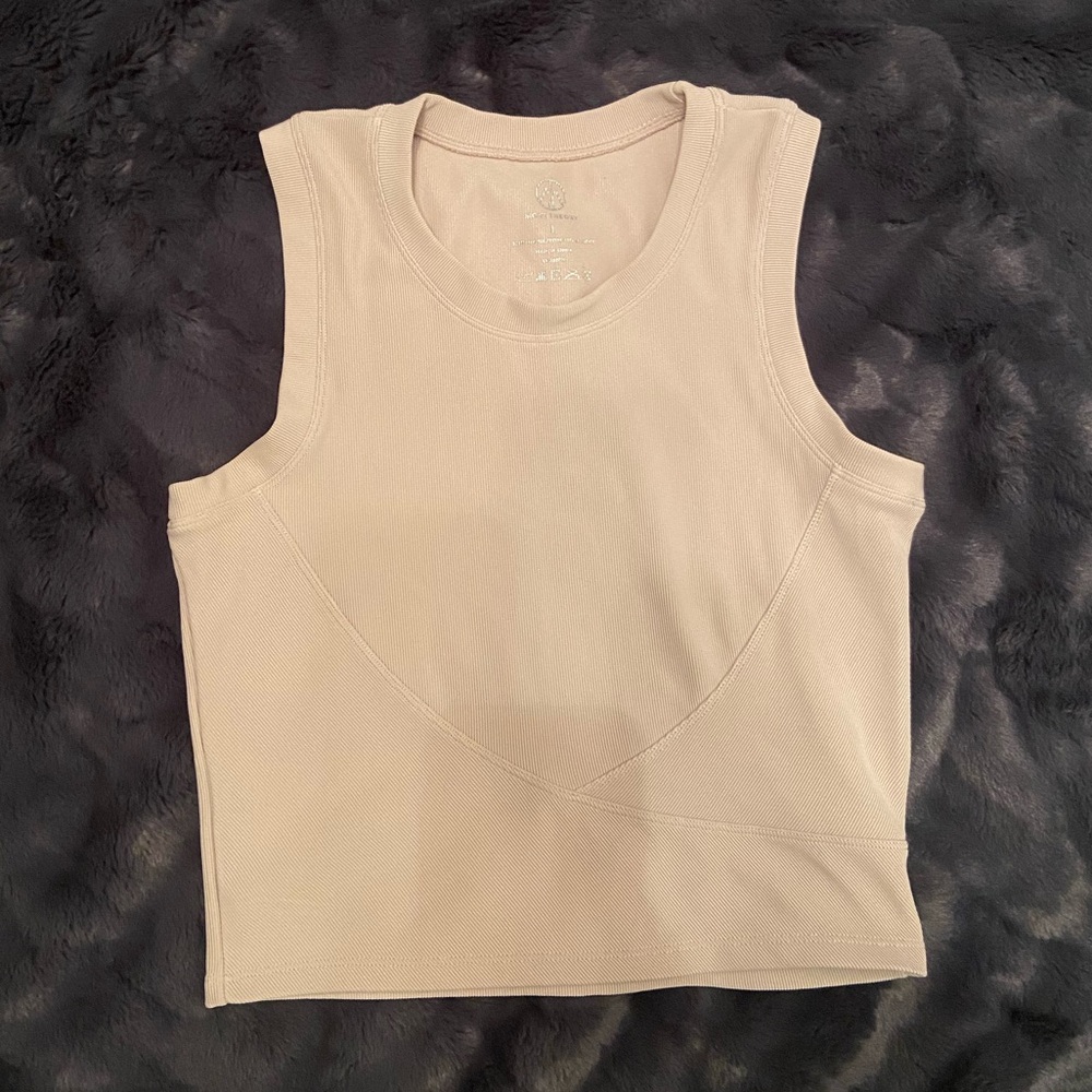 Athletic Cream Tank Top